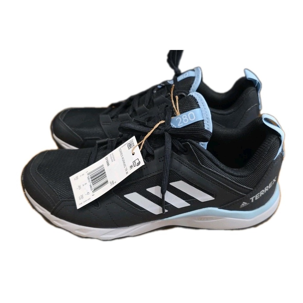 NEW Adidas Terrex Agravic Trail Women Running Sneakers Shoes Black Aqua Size 9.5